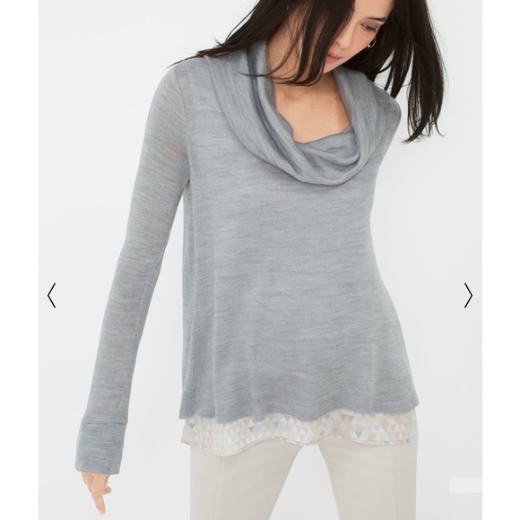 White House Black Market Sweaters - WHBM Cowl Neck Sweater